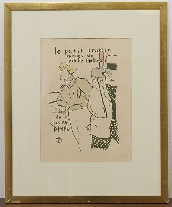 Henri de Toulouse-Lautrec - Le Petit Trottin - Image du cadre