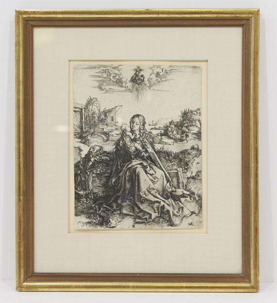 Albrecht Dürer - Die Heilige Familie mit der Libelle - Image du cadre