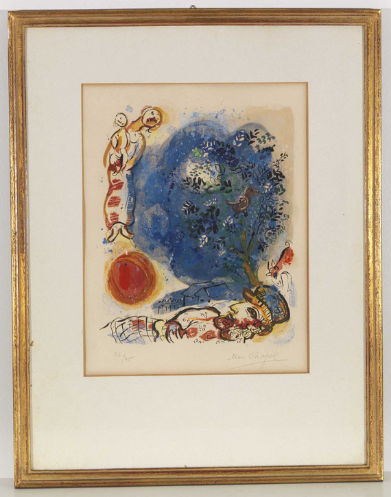 Marc Chagall - Le Paysan - Image du cadre