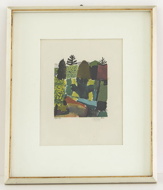 Paul Klee - Park - Image du cadre