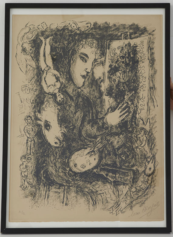 Marc Chagall - L’Inspiration - Image du cadre