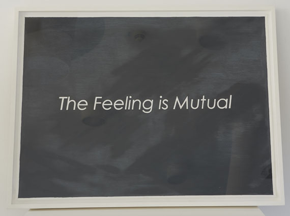 Mathew Cerletty - The Feeling is mutual - Image du cadre