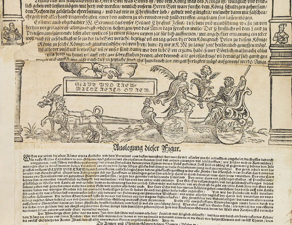  Einblattdrucke - 2 Einblattdrucke. Königsberg 1568