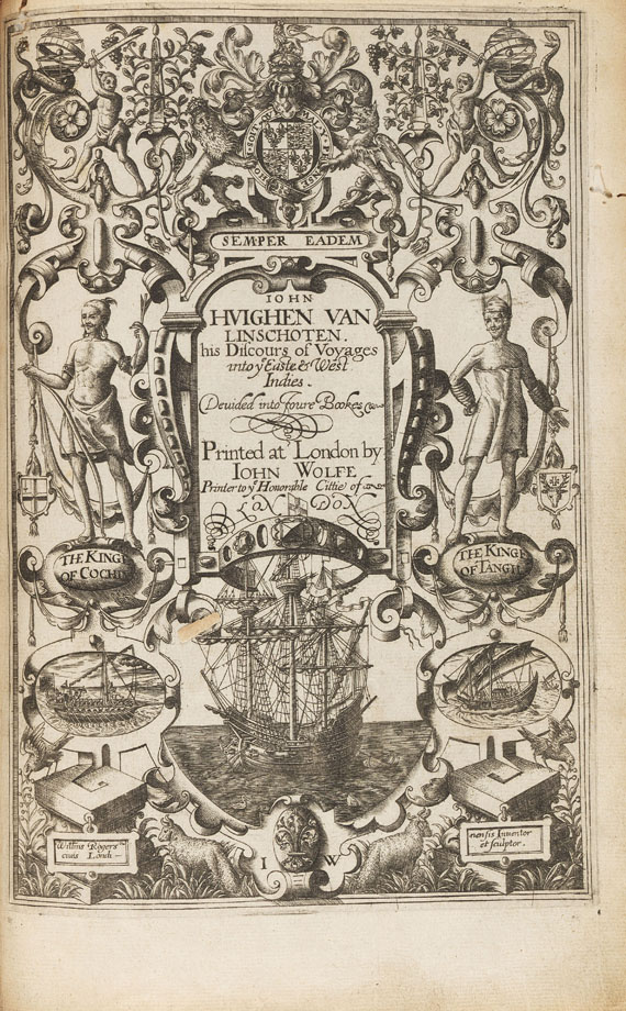 Jan Huygen van Linschoten - Discours of Voyages - Autre image