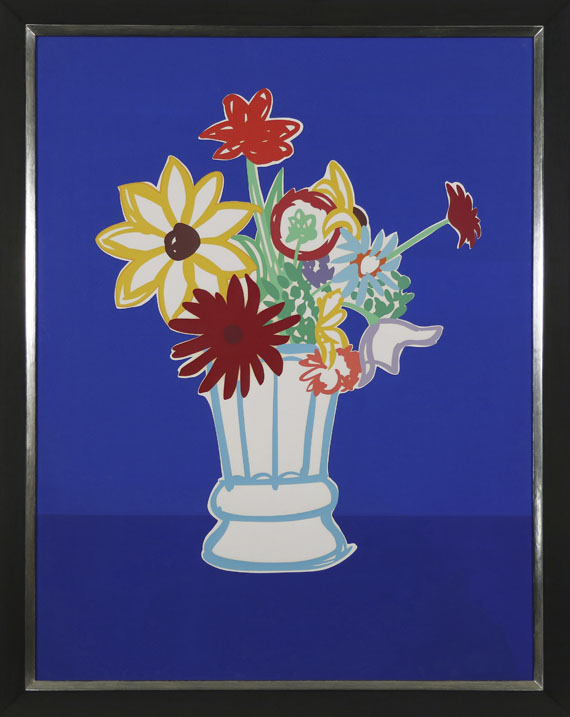 Tom Wesselmann - Country Bouquet with Blue - Image du cadre