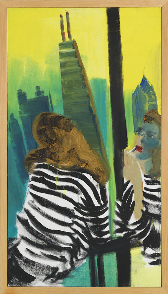 Rainer Fetting - Chicago Lipstick - Image du cadre