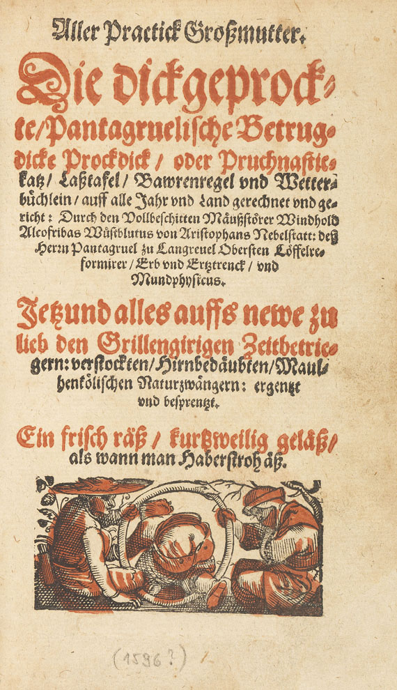 Johann Fischart - Podagrammisch Trostbüchlein. 1591 - Autre image
