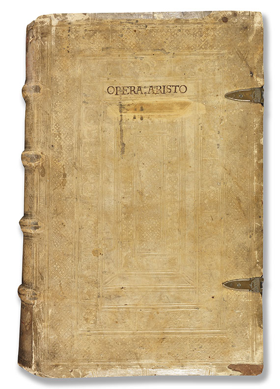  Aristoteles - Opera, 3 Tle. in 1 Bd. Basel 1548. - Autre image