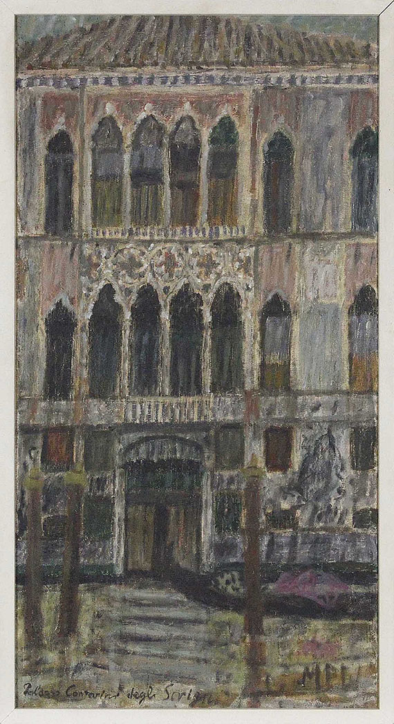 Max Peiffer Watenphul - Venedig, Palazzo Contarini degli Scrigni - Image du cadre