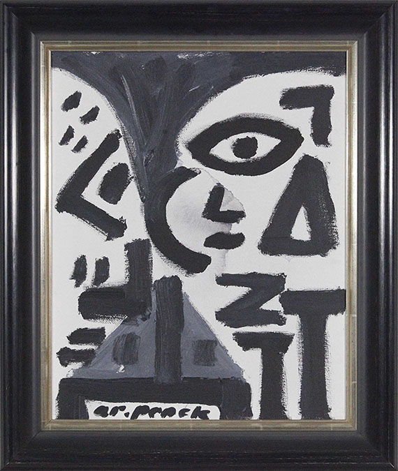 A. R. Penck (d.i. Ralf Winkler) - 2 T - Image du cadre