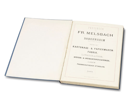 Fr. Melsbach - Preisbuch von Fr. Melsbach - Autre image