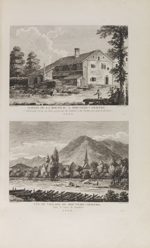 Béat Fidelé Antoine de Zurlauben - Tableaux de la Suisse. 5 Bände in 4 - Autre image