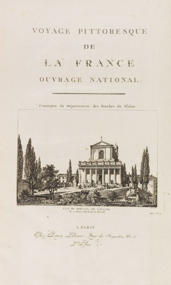 Jean Benjamin de Laborde - Description générale ... de la France. 12 Bände in 10 - Autre image