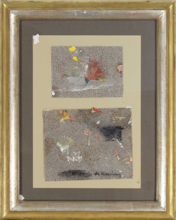 Willem de Kooning - Ohne Titel (2 Blätter) - Image du cadre
