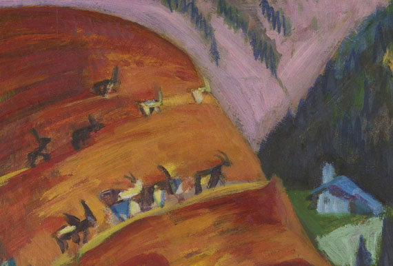 Ernst Ludwig Kirchner - Heimkehrende Ziegenherde - Autre image