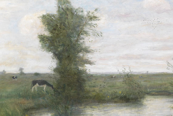 Otto Modersohn - Landschaft mit Weiher - Autre image