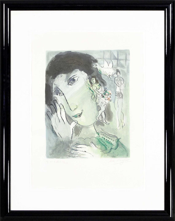Marc Chagall - Le poète - Image du cadre