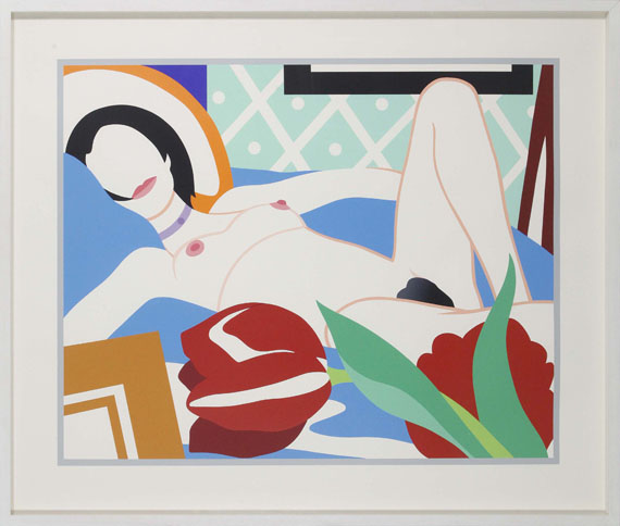 Wesselmann - Monica with Tulips