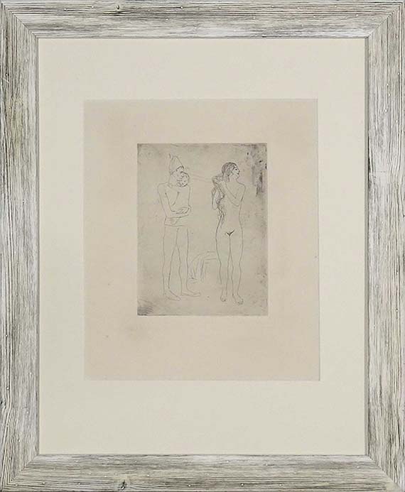 Pablo Picasso - La Toilette de la Mère - Image du cadre