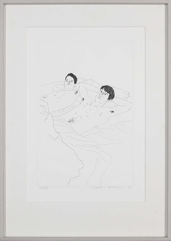David Hockney - In despair - Image du cadre