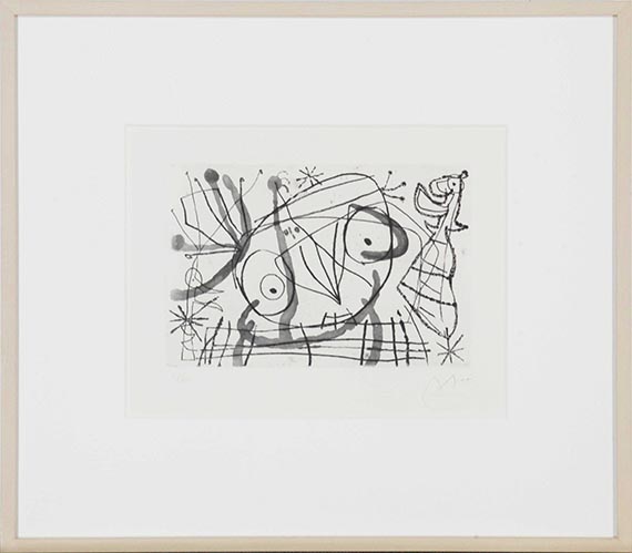 Joan Miró - after - Aus: Fissures - Image du cadre