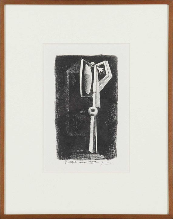 Pablo Picasso - Figure. Baigneuse a la cabine - Image du cadre