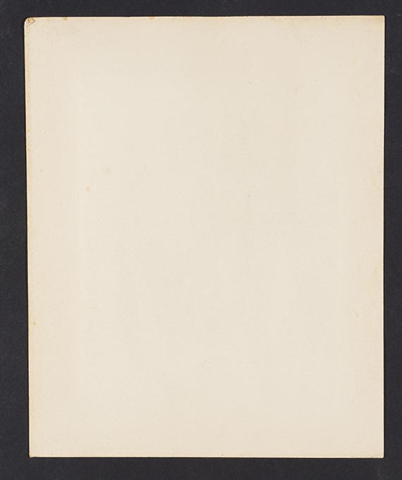 Paul Klee - vom Tier begleitet - Verso
