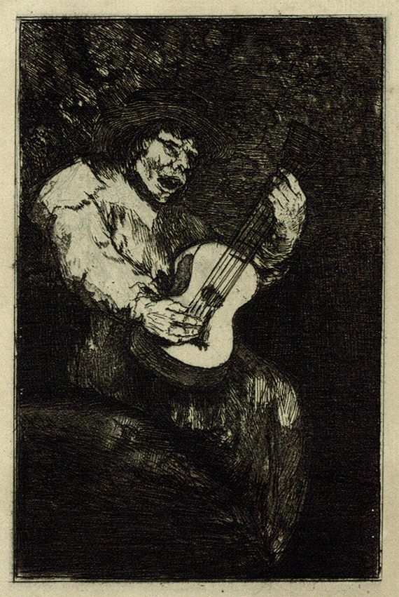 Francisco de Goya - El Cantor Ciego