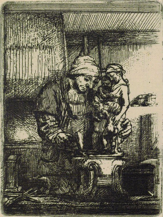 Harmensz. van Rijn Rembrandt - Der Goldschmied