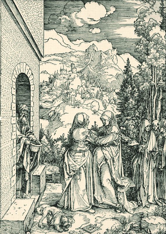 Albrecht Dürer - Die Heimsuchung