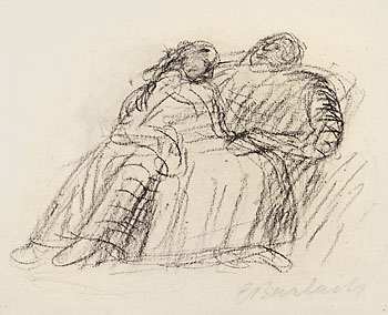 Ernst Barlach - Sitzendes Paar