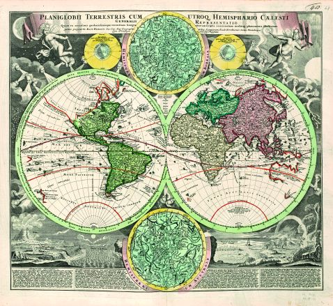 Homann, J. B. - Großer Atlas (Nürnberg 1737).