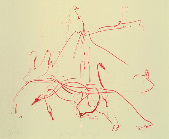 Joseph Beuys - Aus: Hommage à Picasso