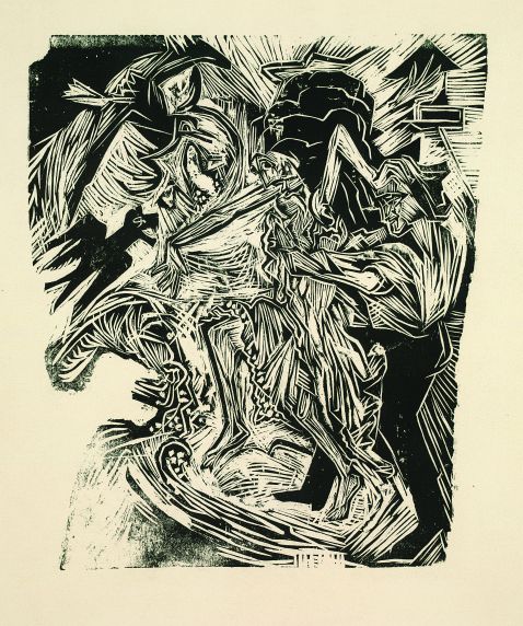 Ernst Ludwig Kirchner - Die Besiegung des Weibes durch den Mann