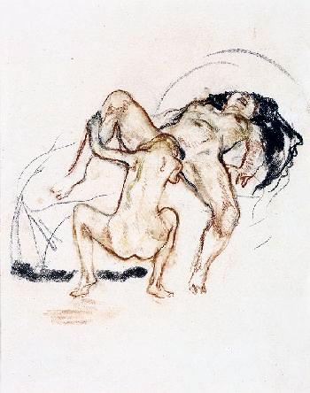 Leo Putz - Erotische Darstellung