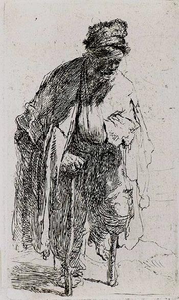 Harmensz. van Rijn Rembrandt - Der Stelzfuß