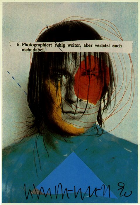 Martin Kippenberger - 3 Bll. Kunstpostkarten