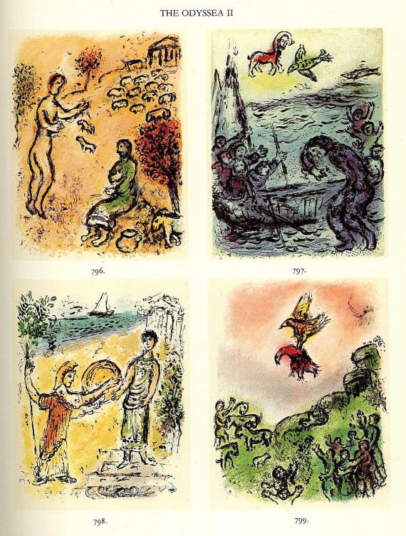 Charles Sorlier - WVZ Chagall V + VI, 2 Bde.