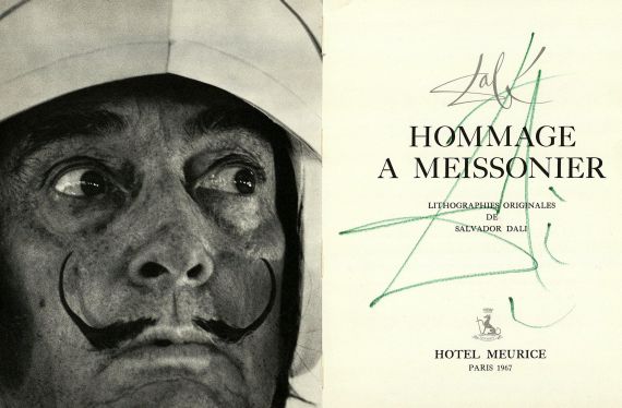 Salvador Dalí - Hommage a Meissonier