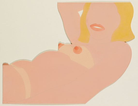 Tom Wesselmann - Great American nude cut-out