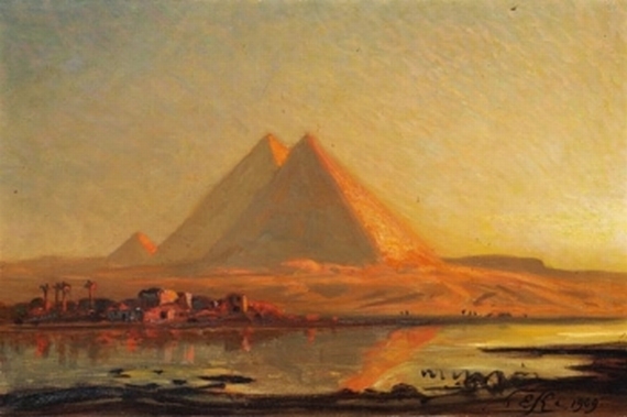 Ernst Karl Eugen Koerner - Die Pyramiden von Gizeh