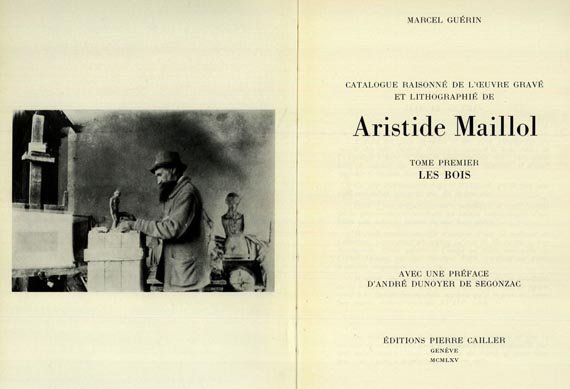 Aristide Maillol - Guérin, Aristide Maillol, 2 Bde. 1967