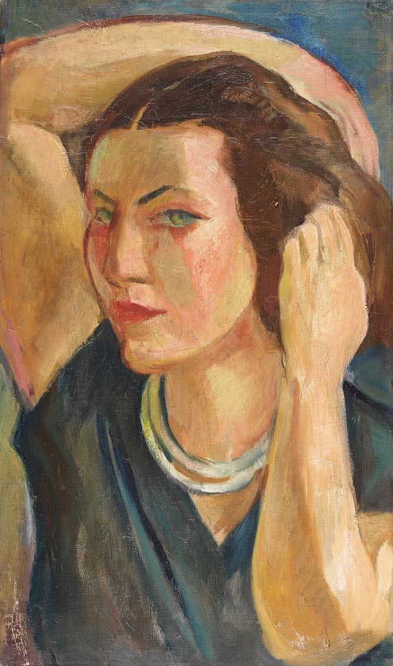 Karl Scheld - Frauenporträt