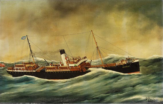 Harry J. Jansen - Englischer Dampfer "Staveley"