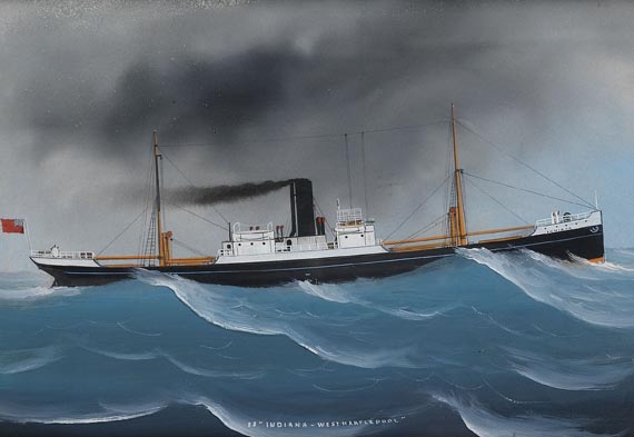  Italien - Dampfer "SS Indiana-Westhartlepool"