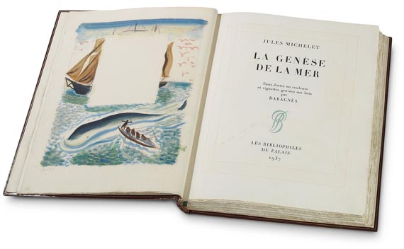 Jules Michelet - La genèse de la mer. 1937