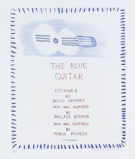 David Hockney - The blue Guitar - Autre image