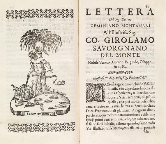 Geminiano Montanari - Speculazioni Fisiche. 1671