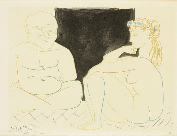 Pablo Picasso - Vuillard et son modèle