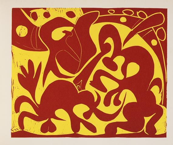 Pablo Picasso - Linogravures. 1962